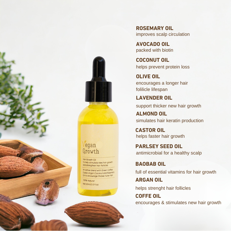 Grows Vegan Hair Growth Oil