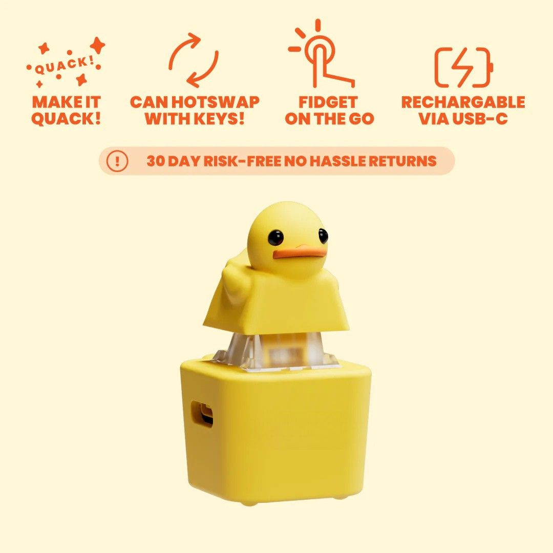 Quackey - Fidget Toy that Quacks!