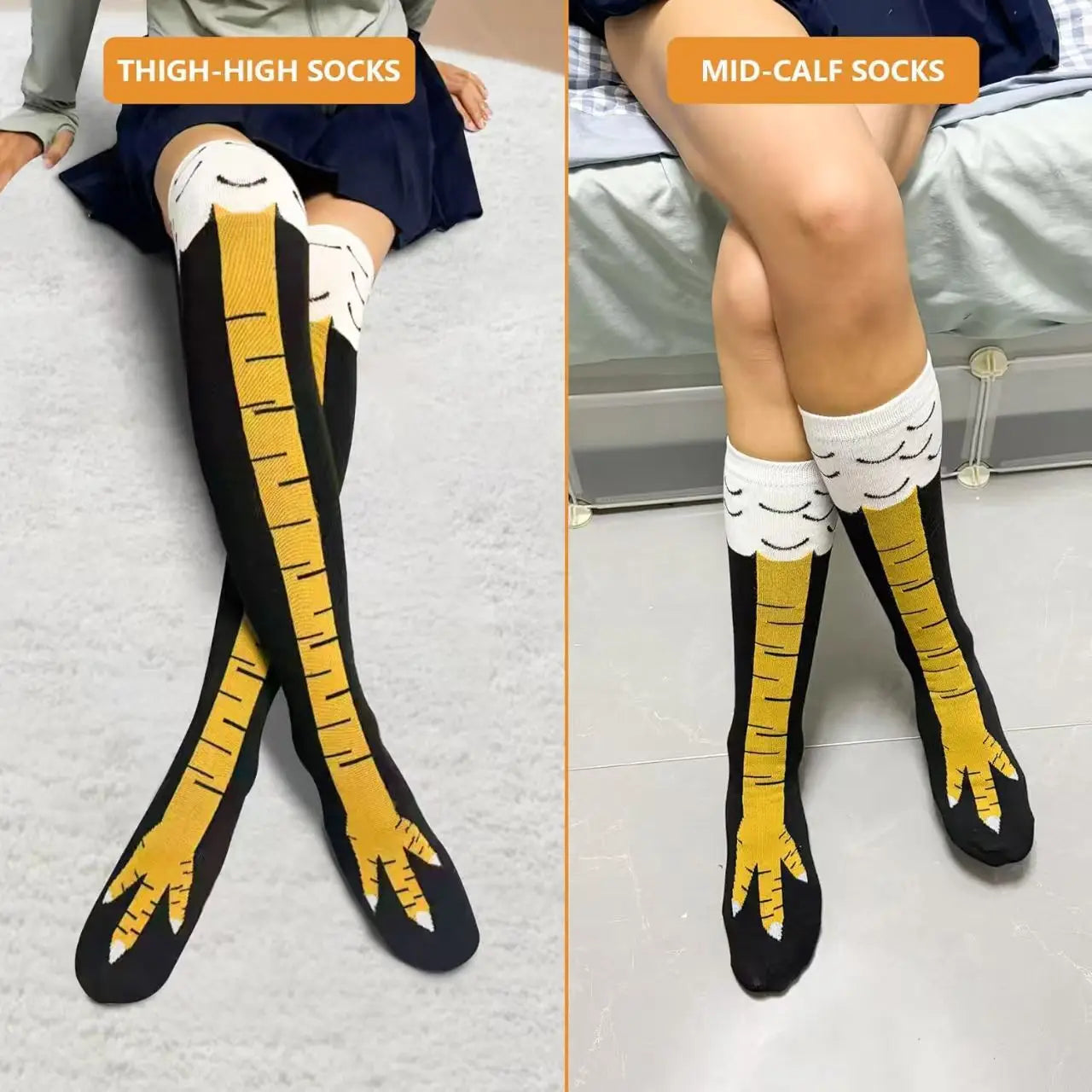 ChickLegs™ Chicken Leg Socks