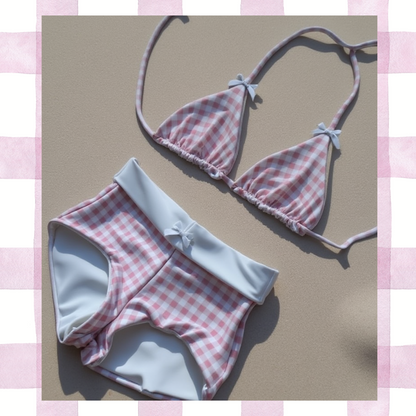 GinghamGlo™ 2 Piece Bikini Set