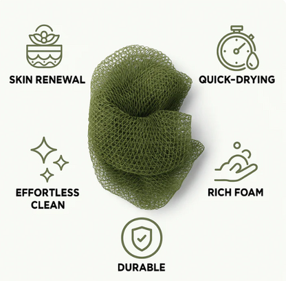 African Exfoliating Net Sponge