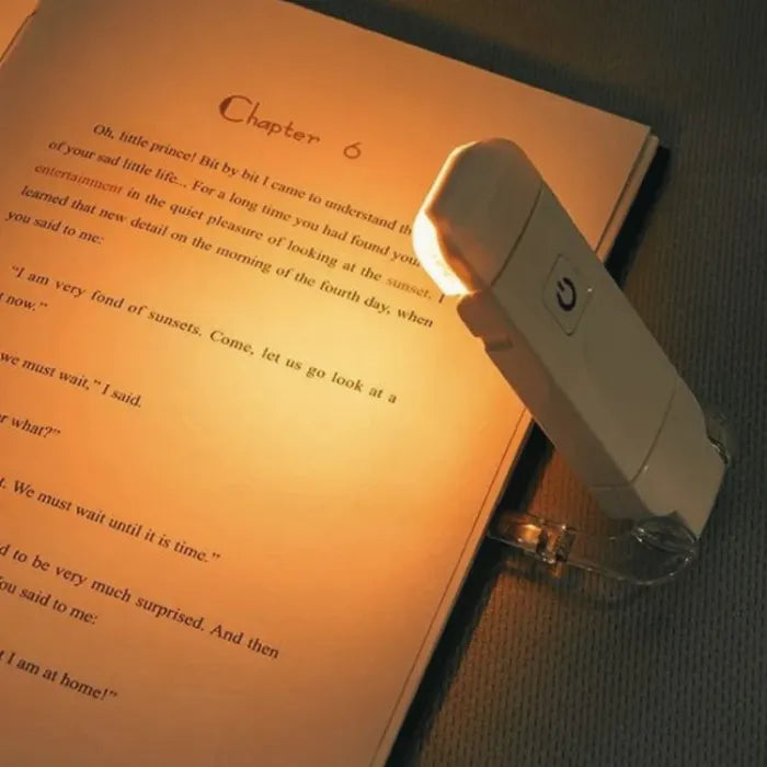 BOOK BUD™ - Rechargeable Book Light